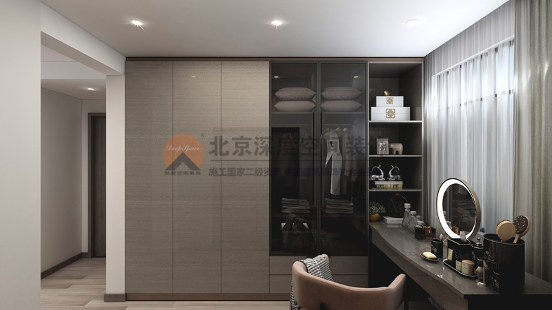 欽州陽光城翡麗灣107㎡現(xiàn)代簡(jiǎn)約裝修效果圖案例