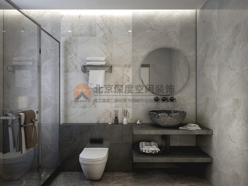 欽州陽光城翡麗灣107㎡現(xiàn)代簡(jiǎn)約裝修效果圖案例